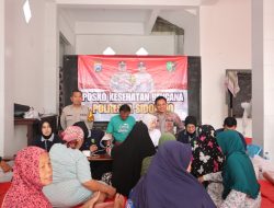 Warga Desa Kedungbanteng Terdampak Banjir, Pemerintah Kabupaten dan Polresta Sidoarjo Aktif Berikan Bantuan
