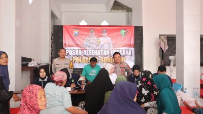 Warga Desa Kedungbanteng Terdampak Banjir, Pemerintah Kabupaten dan Polresta Sidoarjo Aktif Berikan Bantuan