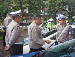 Apel Gelar Pasukan Ops Keselamatan Candi 2025, Momentum Bangun Budaya Tertib Berlalu Lintas di Masyarakat