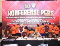 Bareskrim Polri Ungkap Jaringan Judi Online Internasional, 9 Tersangka Diamankan