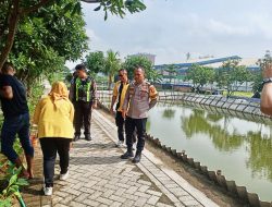 Wakapolresta Sidoarjo Tinjau Program Ketahanan Pangan di BUMDes Pandawa Ponokawan