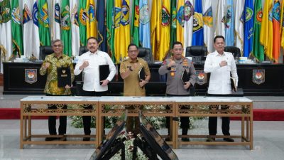 Jaksa Agung Tandatangan Nota Kesepahaman Dalam Perkuat Pengawasan Perizinan Daerah 