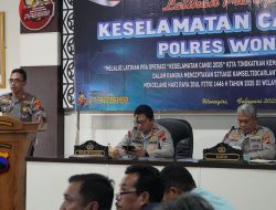Jelang Ramadhan, Polres Wonogiri Gelar Operasi Keselamatan Lalu Lintas Candi 2025
