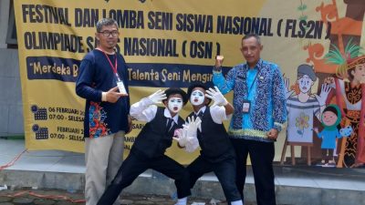 Juara 1 Lomba Pantomim Kecamatan Bangsalsari FLS2N Tahun 2025 Diraih SDN Petung 01