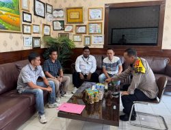 Kapolres Lampura AKBP Deddy Kurniawan, Mengajak Insan Pers Jaga Kantibmas