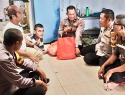Kapolsek Tulangan Beri Dukungan dan Bantuan Kepada Warga Penyandang Cerebral Palsy