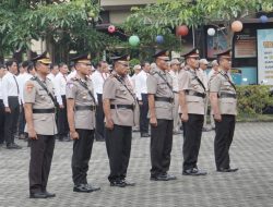 Kasat Lantas, Kasat Tahti dan Dua Kapolsek di Polresta Sidoarjo Berganti