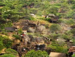 Keindahan Alam Geosite Teksas Wonocolo, Terus Dipercantik Siap Menjadi Daya Tarik Utama Geopark Bojonegoro