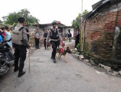 Kerahkan Unit K-9, Polda NTB Gerebek Kampung Narkoba di Lombok Tengah dan Amankan 29,72 Gram Sabu