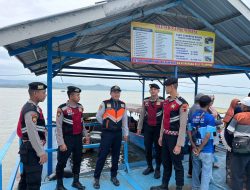 Libur Akhir Pekan, Sat Samapta Polres Wonogiri Patroli Obyek Wisata