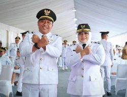 Mas Rio-Mbak Ulfi Resmi Dilantik Bupati Situbondo dan Wakil Bupati Situbondo