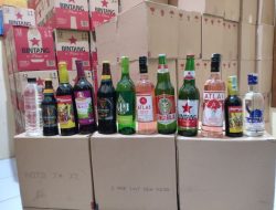 Menyambut Bulan Suci Ramadhan, Polres Situbondo Sita Ribuan Botol Miras