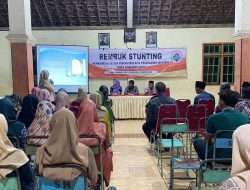 Pemdes Tawing Gelar Rembuk Stunting
