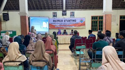 Pemdes Tawing Gelar Rembuk Stunting