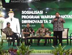 Pemkab Sidoarjo Kembali Gulirkan Program Warung Rakyat Direnovasi, Targetkan 800 Warung Pada 2025