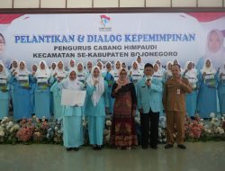 Pengurus Himpaudi Kecamatan se-Bojonegoro Dilantik, Siap Bersinergi Tingkatkan Kualitas Pendidikan