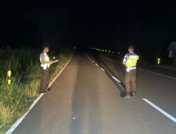 Polisi Olah TKP Lakalantas Melibatkan 2 Pemotor di Pracimantoro