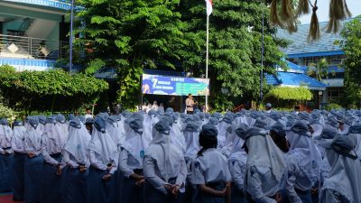 Polisi di Bojonegoro Gelar Police Goes To School untuk Tingkatkan Harkamtibmas di Kalangan Pelajar