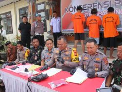 Polres Badung Ungkap Kasus Pencurian, 3 Tersangka dan Barang Bukti Diamankan