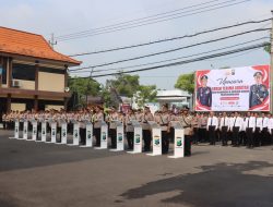 Polres Bojonegoro Gelar Upacara Sertijab Kasat Resnarkoba dan Delapan Kapolsek Jajaran