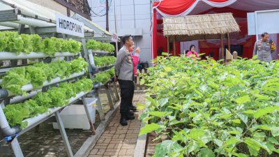 Polres Bojonegoro dan Bhayangkari Dukung Ketahanan Pangan Lewat Peluncuran Program P2L