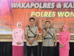 Polres Wonogiri Gelar Lepas Kenal Pejabat Baru