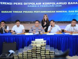 Tambang Timah Ilegal di Bekasi Dibongkar Polisi, Amankan Dua Tersangka dan Barang Bukti Seberat 5,81 Ton