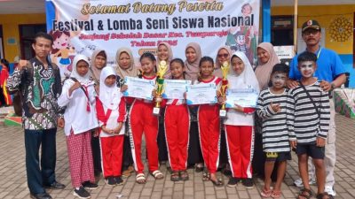 SDN Curahnongko 02 Juara 1 Lomba Tari dan Lomba Gambar Bercerita di FLS2N Kecamatan Tempurejo 2025