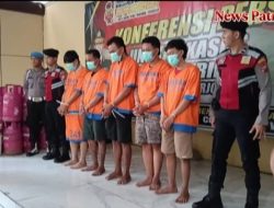 Sindikat Pengoplosan LPG Bersekala Besar Berhasil Diringkus Satreskrim Polresta Sidoarjo