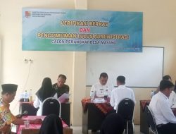 Tahapan Verifikasi Perangkat Desa Mayang Berjalan Kondusif