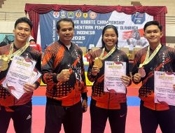Tim Karate Polda NTB Berjaya di Kejuaraan Nasional, Boyong Medali Emas dan Perak