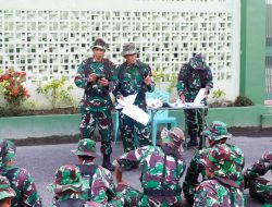 Tingkatkan Kecakapan Prajurit, Kodim Bojonegoro Gelar Uji Terampil Perorangan