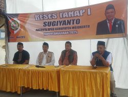 Kades Mojolebak Usulkan Perbaikan Jalan Desa pada Reses Tahap I Anggota DPRD Kabupaten Mojokerto Sugiyanto