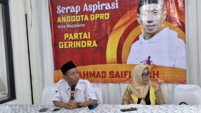 Serap Aspirasi Masyarakat, Anggota DPRD Kota Mojokerto Ahmad Saifulloh Gelar Reses Tahap I Tahun 2025