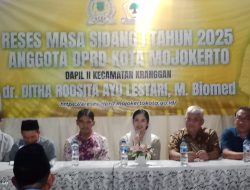 Anggota DPRD Kota Mojokerto dr. Dhita Gelar Reses untuk Menyerap Aspirasi Konstituennya