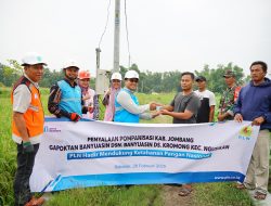 Dukung Program Pompanisasi, PLN Sidoarjo Operasikan Pompa Gapoktan Banyuasin