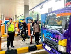 Himbaun Polda Jateng Cegah Antrean Panjang, Hindari Isi Saldo di Gerbang Tol