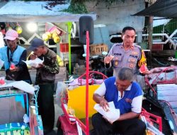 Polsek Krian Polresta Sidoarjo Gelar Pembagian Takjil dan Buka Bersama Tukang Becak