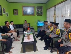 Kapolres Siaturahmi ke Ketua Cabang PSHT Kabupaten Jombang