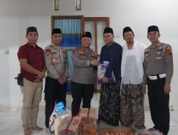 Kapolres Wonogiri Gelar Silaturahmi dan Baksos di Ponpes Hidayatul Mubtadiin