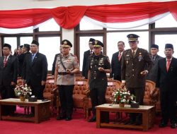 Kapolres Hadiri Rapat Paripurna Penyampaian Visi Misi Bupati Wonogiri