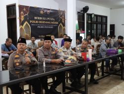 Kebersamaan dan Keakraban Warnai Buka Bersama Kapolres Wonogiri dengan Awak Media