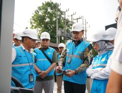 Kunjungan Siaga Idul Fitri Direktur Retail dan Niaga PLN, Pastikan Infrastruktur SPKLU di Rest Area 754A