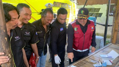 Operasi Ketupat Semeru 2025, Polresta Banyuwangi Gelar Tes Urine Bagi Sopir Bus