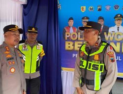 Pastikan Pelayanan Maksimal, Kapolres Wonogiri Cek Pospam Lebaran 2025