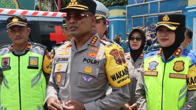 Pastikan Penunjang Pelayanan Pemudik Tersedia, Wakapolda Jateng Kunjungi Pos Terpadu Bawen