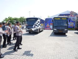 Polda Jateng Kick Off Program Valet Ride, Disambut Antusias Pemudik