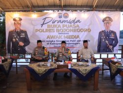 Polres Bojonegoro Gelar Piramida, Perkuat Sinergitas Polri dan Media