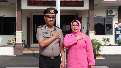 Polres Wonogiri Gelar Upacara Kenaikan Pangkat Pengabdian