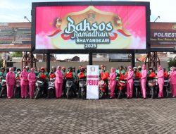 Polresta Sidoarjo dan Bhayangkari Gelar Baksos serta Bazar Ramadhan Polri Presisi